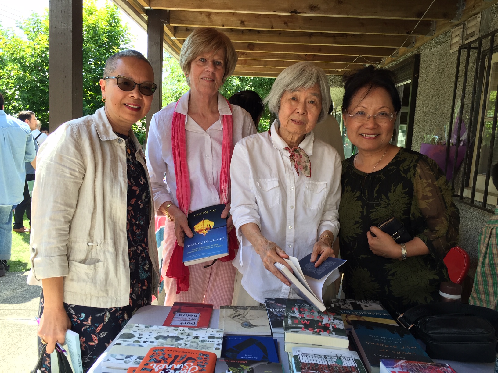 With Joy Kogawa at Historic Joy Kogawa House!